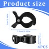 SGERUFZ 4pcs Universal Pram Clips for Attaching Blankets, Clothes, Toys,