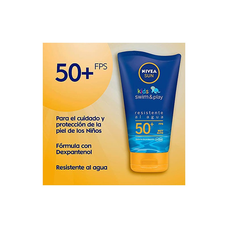 Kit Nivea Sun Protector Solar Loción Para Niños Fps 50
