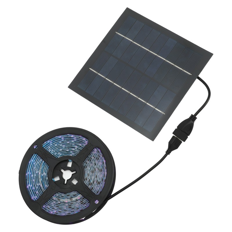 Solar Power 5M LED Plant Grow Lights Indoor Plants Grow