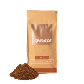 Coperaco Alis delicate and complex drip coffee Retail, Freshly Ground Coffee, Medium-Dark Roast, 2 Pounds