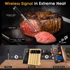 4 Probes Wireless Meat Thermometer for Grilling and Smoking, Waterproof