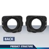PIT66 Fog Lamp Light Cover Bezel Trim Pair Compatible with