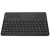 10in Wireless Bluetooth Touchpad Keyboard Retro Round Keycap Ergonomic Magnetic