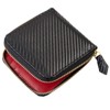 Marge x Diablo MGD-1942 Men's Bifold Carbon Leather Box-type Coin
