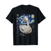 Funny Goose Duck - Van Gogh Style - Starry Night