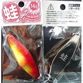 Frog Spoon 0.5 oz (14 g) SP Color 3 Colors (Holo Red Gold)