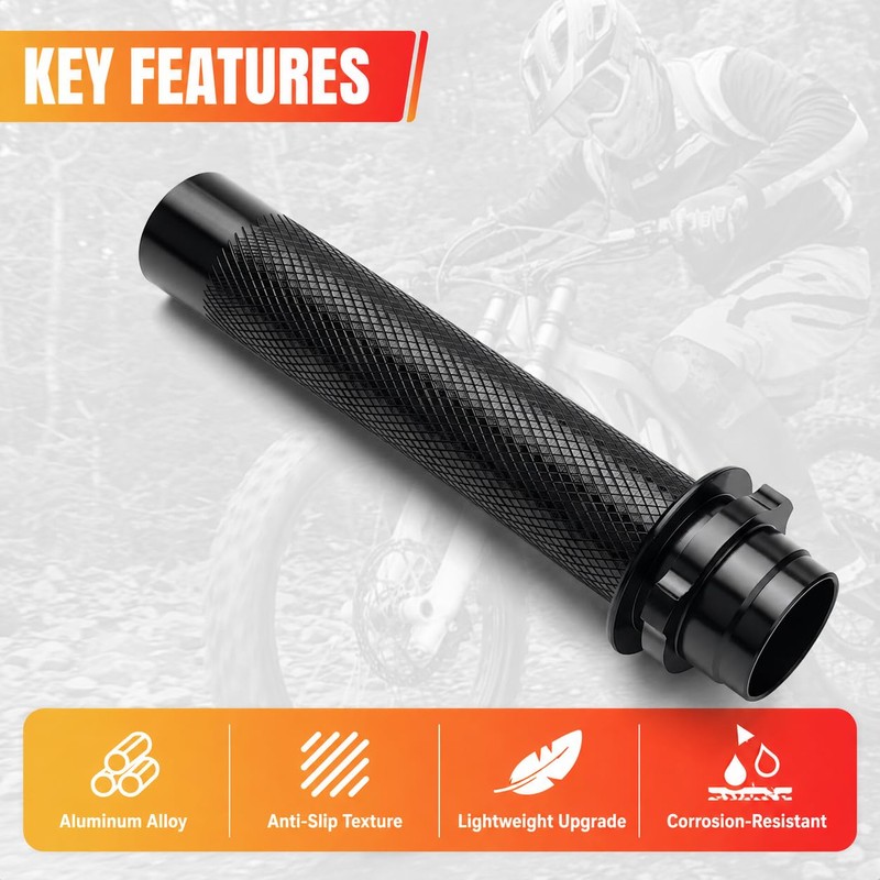 SMOTRCC Aluminum Throttle Tube Compatible with Surron Light Bee X/S