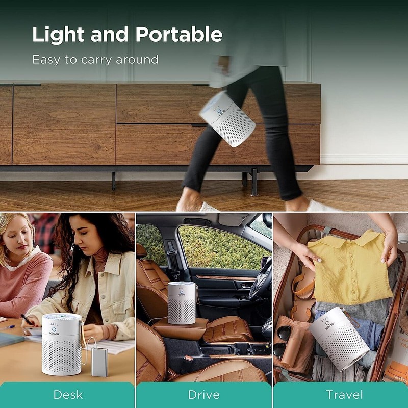 KOIOS H13 True HEPA Filter Air Purifiers for Bedroom Home