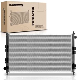 A-Premium Engine Coolant Radiator Assembly Compatible with Mitsubishi Outlander Sport, RVR, 2014 2015 L4 2.0L, L4 2.4L