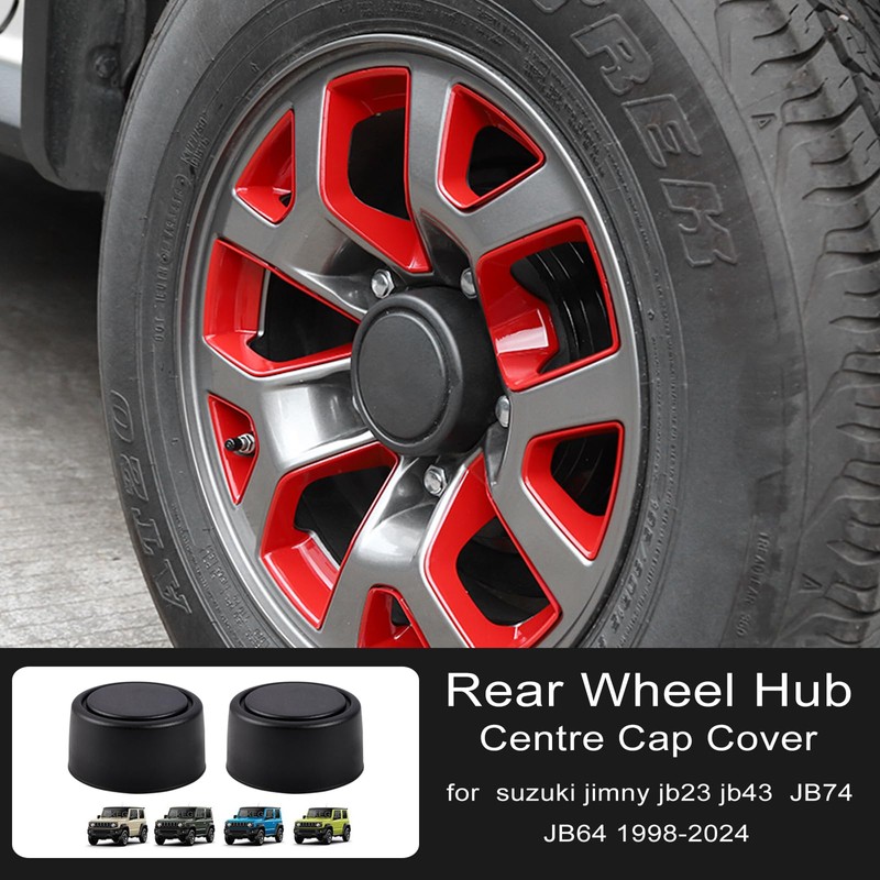 Set of 2 Hub Caps for 1998-2024 Suzuki Jimny JB43