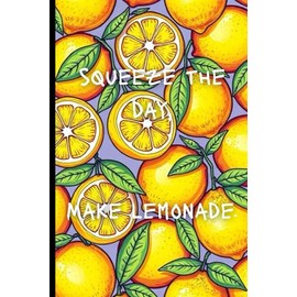 Zesty Lemon Notebook: 6x9 Lined Journal with Citrus Cover, 120 Pages