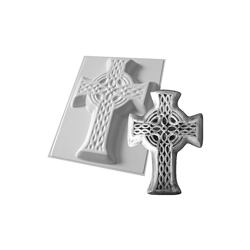 Garden Concrete Mould Celtic Cross