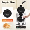 YUASDUU Electric Press Ufo Burger Machine, 110V 1200W Commercial Hamburger