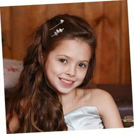 SAFIGLE 6pcs Christmas Tree Bobby Pins Hair Clips for Women and Teen Decorative Hair Accessories Unique Multi Color