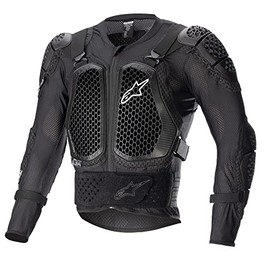 Alpinestars 6506823-10-XL: Bionic Action V2 Protection Jacket Black Xl
