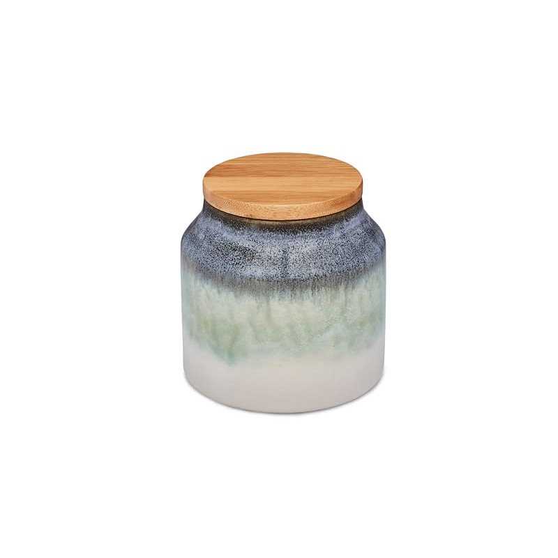 Cooksmart Ceramic Coffee Canister | Tea Coffee Sugar Canisters For