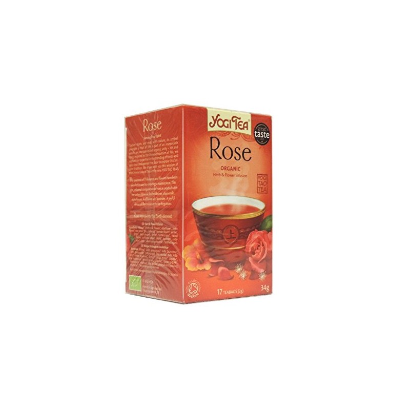 THREE PACKS of Yogi Tea Tao Tea Rose 15 Bag