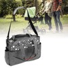 Diaper Bag Large Size Multi Pockets Gray Portable Diaper Tote