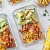 24pc Set Glass Food Storage Containers & Bowls with Airtight