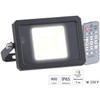 Luminea Outdoor LED: Weatherproof LED Floodlight, Radar Motion Sensor, Remote