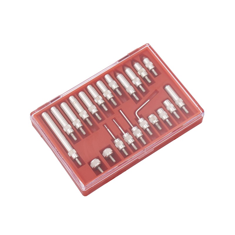 Clockwise Tools Digital Dial Indicators Tip Set, DIPR-01 22 Pieces,