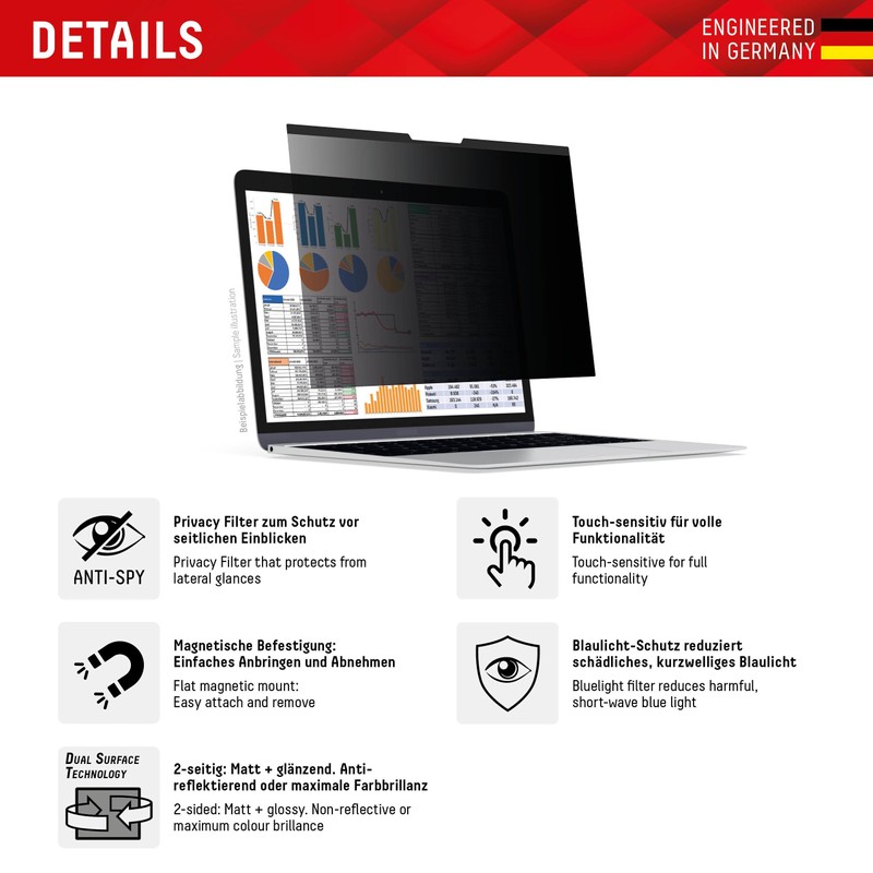 E.V.I DISPLEX PRIVACY SAFE MACBOOK
