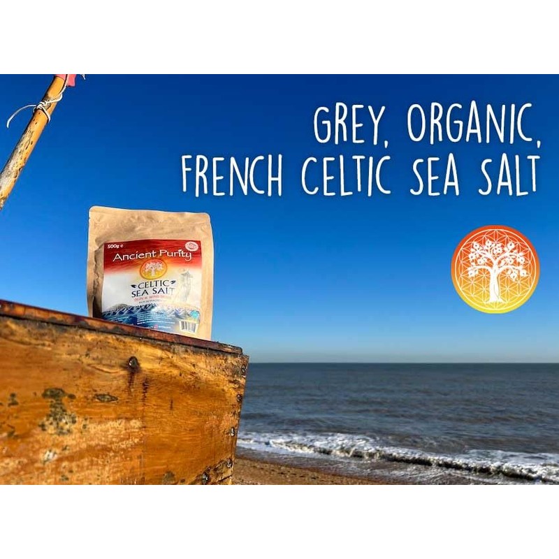 Celtic Sea Salt "Natural Real Grey Salt" 250g (No Magnesium