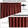StangH Rust Velvet Curtains for Bedroom, Luxury Room Darkening Window