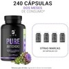 Alcachofa pura de 240 Cápsulas 500 mg. Ingredientes naturales. Pure