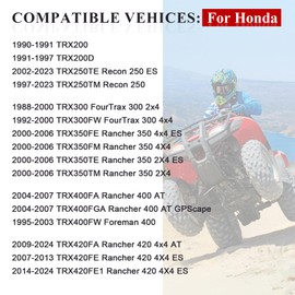 Front & Rear Wheel Center Cap for Honda Recon Fourtrax Rancher Foreman Rubicon 250 300 350 400 420 450 500 520 TRX250 TRX300 TRX350 TRX400 TRX420 TRX450 TRX500 TRX520