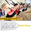 Wuno Shop 3 Pcs Wall Anchors for Resistance Bands, Wall