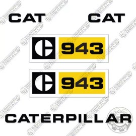 Aftermarket Fits Caterpillar 943 Decal Kit Crawler Tractor Dozer Equipment Decals 1970's