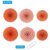 PATIKIL 8"/12"/16" Paper Fans Hanging Decoration, 6 in 1 Set