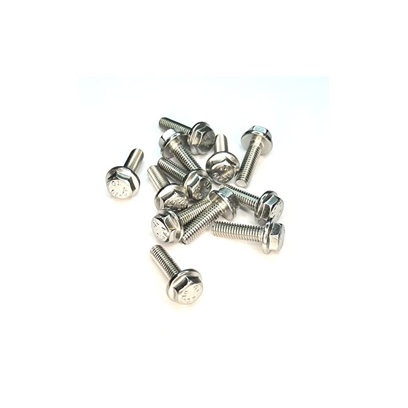 M6 (6mm x 30mm) Flanged Hex Set Screw (Fully Threaded