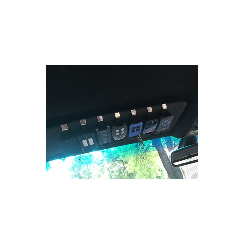 Car Sun Visor Clip Holder for Remote Controls, Visor and
