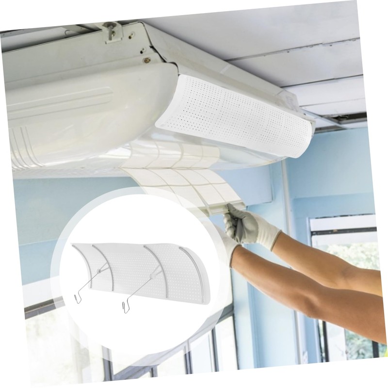 WHAMVOX 1pc Durable Air Conditioner Wind Deflector Blast Baffle for