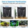 290GPH Turtle Tank Filter for 40-85 Gallon, Turtle Filter Low