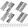 Anstore Pack of 4 Removable Hinges 3 Inch, 75 x