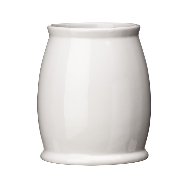 Premier Housewares Charm Utensil Jar, White