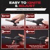 Chef's Torch, Kitchen Torch, Cooking Torch, Refillable Butane Torch Lighter