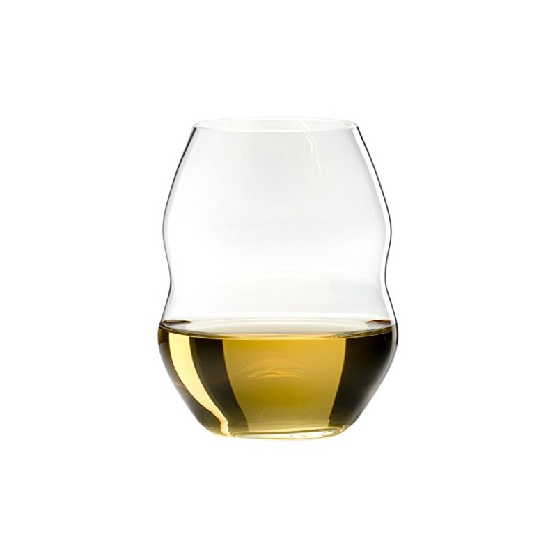 Riedel Swirl Stemless White Wine Glass, Set of 6