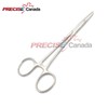 PRECISE CANADA: HALSEY NEEDLE HOLDER, SMOOTH JAW - 5"
