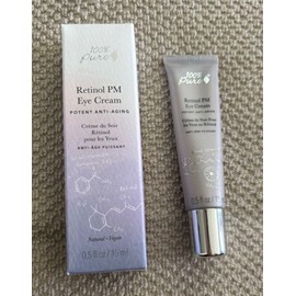 100% Pure Retinol PM EYE Cream Full size new in box Potent Anti-aging brand new