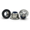 Hippo Hardware M6 (6mm) Nyloc Nuts A2 Stainless Steel Nylon