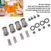 Ball Lock Keg Posts Gas Liquid 18mm Female Thread Stainless