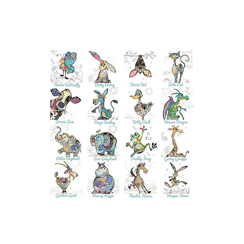 Bug Art Blank Greeting Card - Duncan Dragon, G032