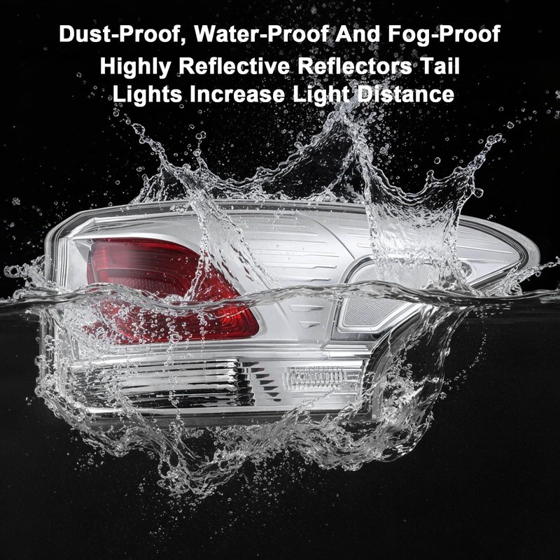 Tsomony For 2013-2015 Mitsubishi Outlander Halogen Tail Light (Right Side)