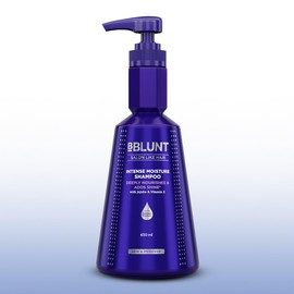 BBLUNT Intense Moisture Shampoo with Jojoba and Vitamin E for Dry & Frizzy Hair - 650 ml