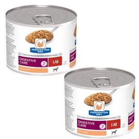 Diet Canine i/d Digestive Care Adult Wet Food for Dogs with Gastro-Intestinal Problems - Turkey 2 Cans x 200g Each