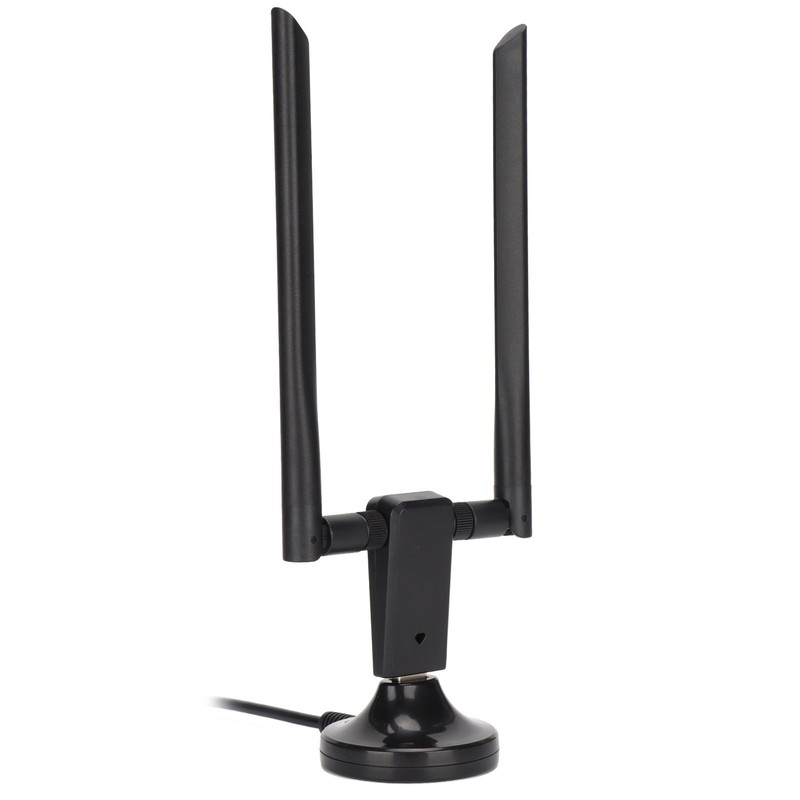 WiFi Adapter Dual 5Dbi Antenna 802.11ac 5G 2.4G USB3.0 1200Mbps